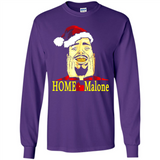 Home Malone Shirt Post Malone Christmas Sweatshirt - Long Sleeve T-Shirt
