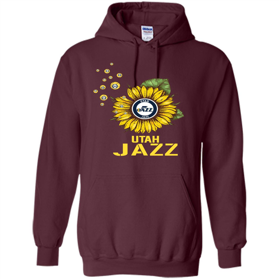 Utah Jazz Basketball Sunflower