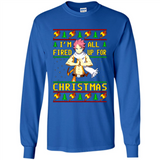 Natsu I’m all fired up for Christmas ugly sweatshirt PINGPONG