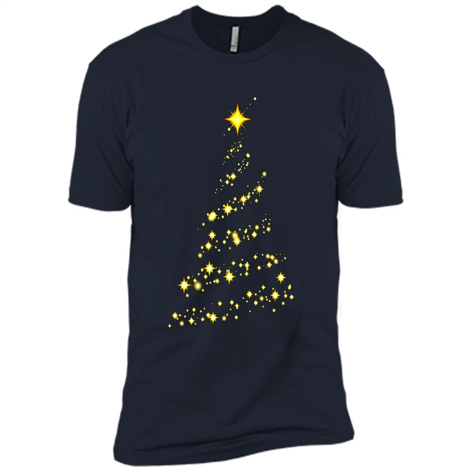 Modern Christmas Tree Light Led Merry Xmas Mug PINGPONG - Premium Short Sleeve T-Shirt