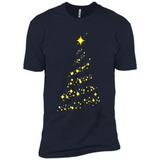 Modern Christmas Tree Light Led Merry Xmas Mug PINGPONG - Premium Short Sleeve T-Shirt