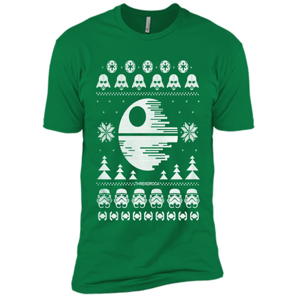 Star War Ugly Christmas 2018 - Premium Short Sleeve T-Shirt