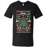 Chemist Tree Shirt Oh Chemistry Tree Ugly Christmas - Men's V-Neck