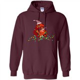 Christmas Lights Sloth Long Sleeve Santa Sloth - Hoodie