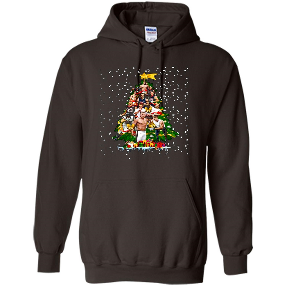 J.J. Watt Christmas Tree ugly sweater PINGPONG