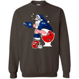 Seattle Seahawks Santa Claus Toilet