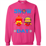 Snow Day Shirt For Florida Panthers Vs Minion Fans pingpong