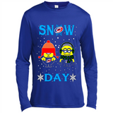 Snow Day Shirt For Carolina Hurricanes Vs Minion Fans pingpong