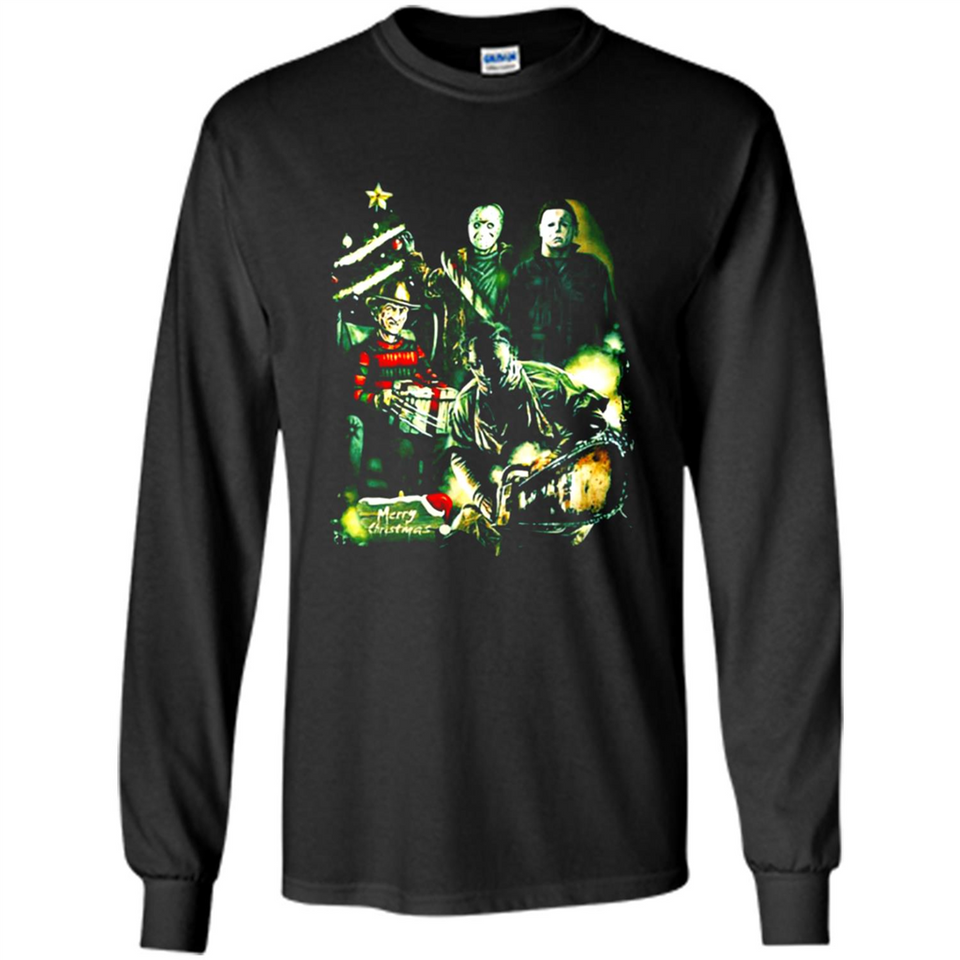 Merry Halloween Christmas Jason Michael Myers Leather Face Freddy PINGPONG