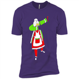 Funny Dabbing Mrs. Santa Claus Christmas Dab - Premium Short Sleeve T-Shirt