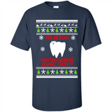 Molar bear fighting against enamel cruelty Christmas - Shirt