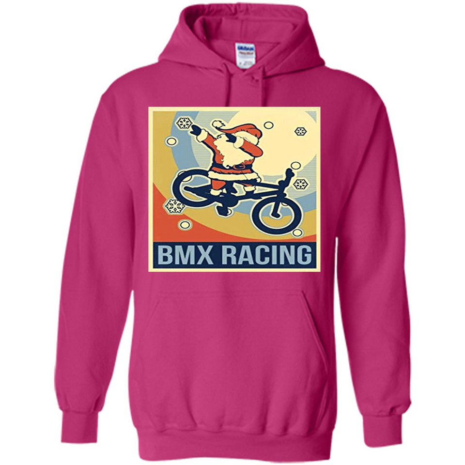 bmx racing dabbing Santa Christmas