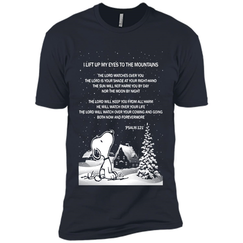 Snoopy Ugly Christmas - Premium Short Sleeve T-Shirt
