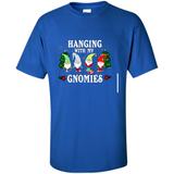 Christmas Garden Gnome Hanging With My Gnomies - Shirt