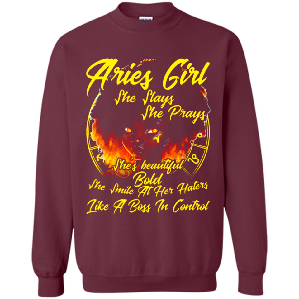 Aries Girl She Slays She Prays Zodiac Sign PINGPONG