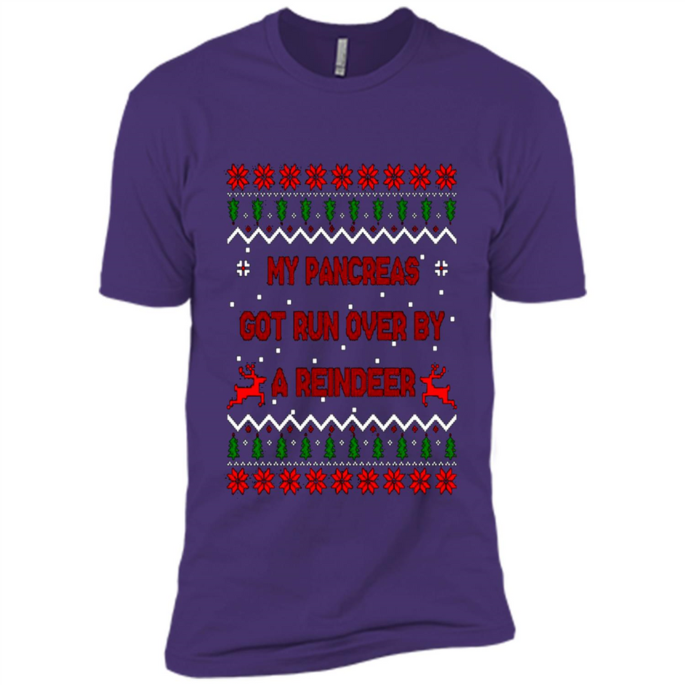 My Pancreas Got Run Over By A Reindeer Diabetes Christmas sweater PINGPONG
