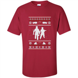 Christmas Ugly Sweater Firefighter Ugly Christmas Sweater - Shirt