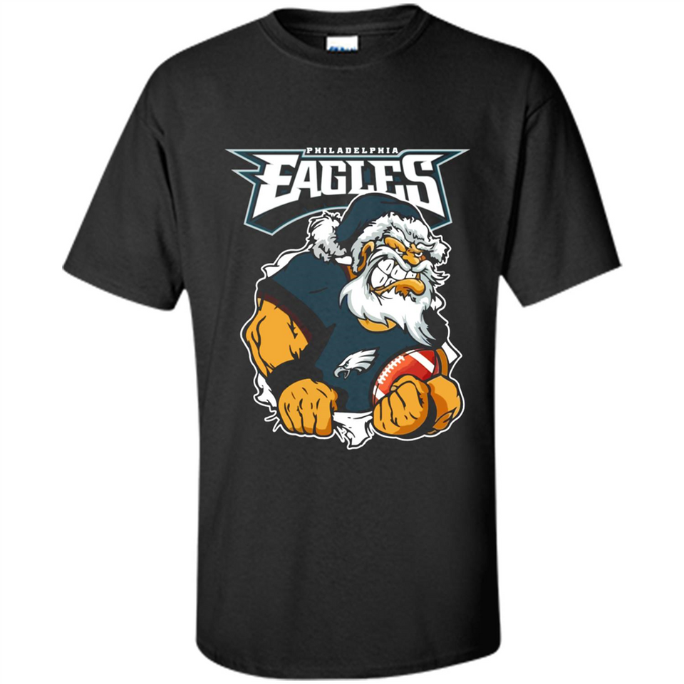 Grumpy Santa Claus Philadelphia Eagles Football Team PINGPONG