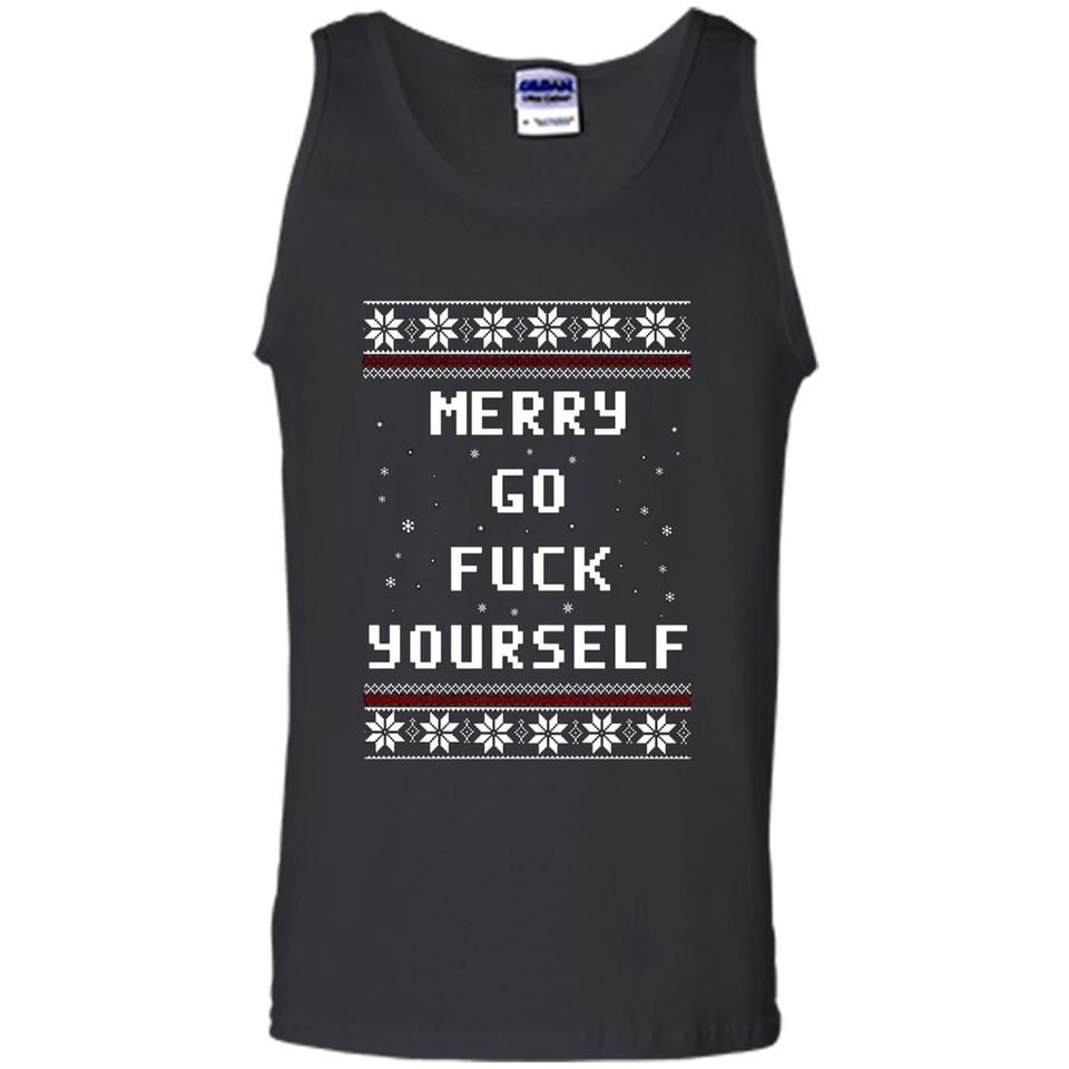 Merry go fuck yourself Christmas sweatshirt PINGPONG