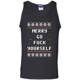 Merry go fuck yourself Christmas sweatshirt PINGPONG