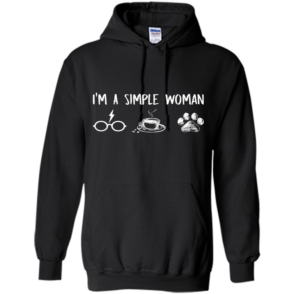 I’m Simple Woman Like Harry Potter, Coffee and Dog