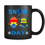 Snow Day Shirt For Memphis Grizzlies Vs Minion Fans pingpong