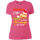 Pomeranian Coffee Wonderful Christmas