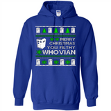 Merry Christmas You Filthy Whovian ugly sweater PINGPONG
