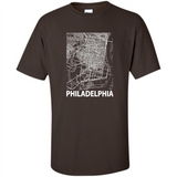 Philadelphia Pennsylvania City Map Souvenir