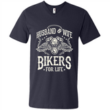 Husband & Wife Biker For Life Couple