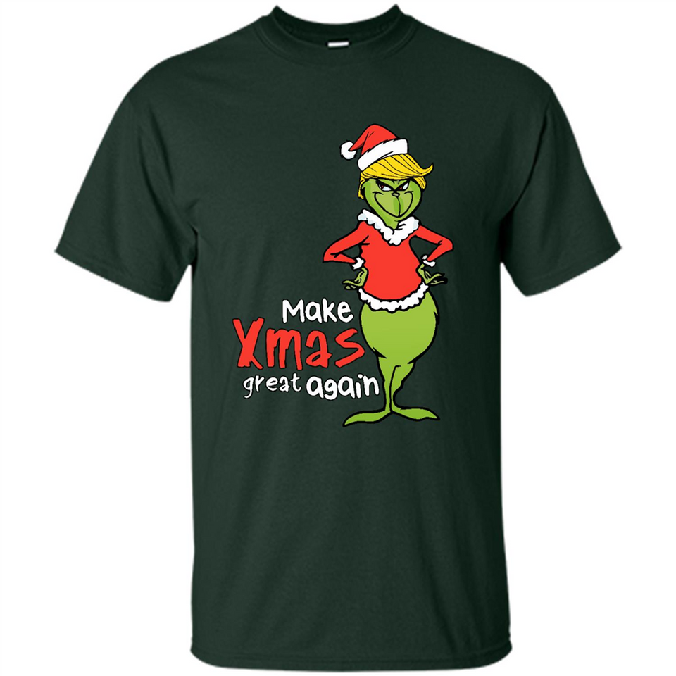 Trump Grinch Shirt, Make Xmas Great Again Christmas