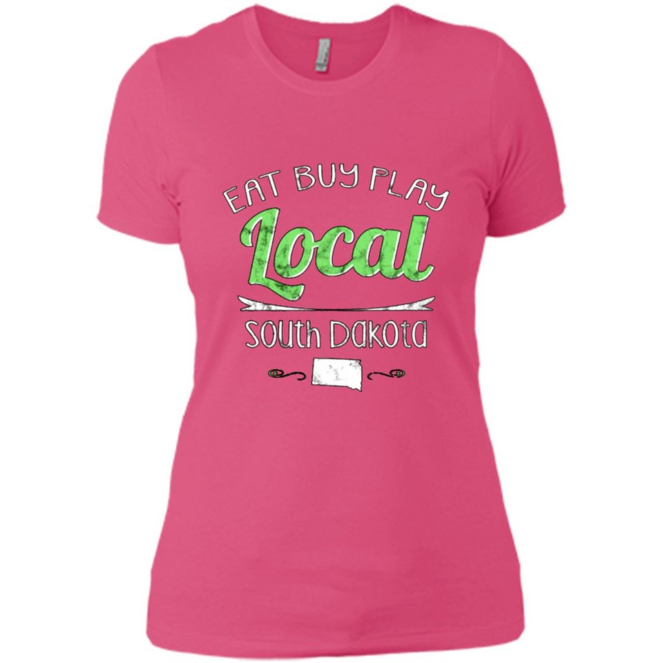Eat Buy Play Local South Dakota Distressed PING PONG