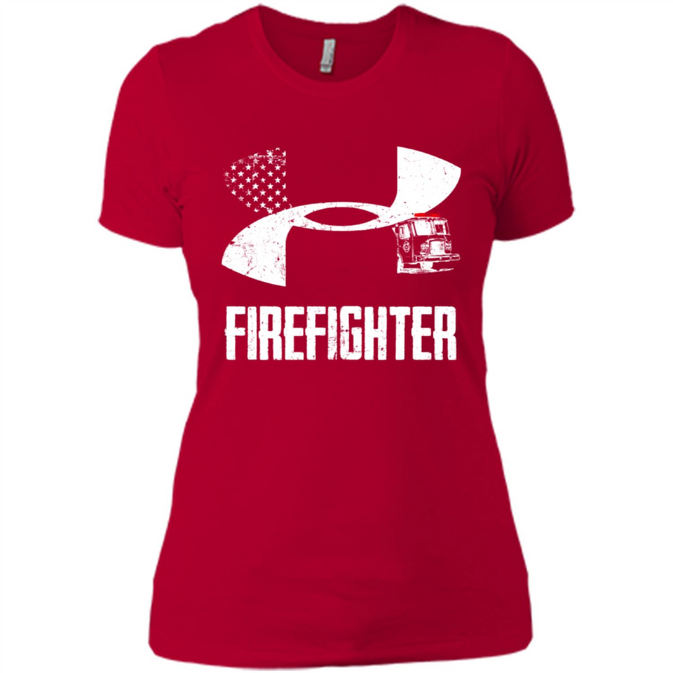 Under armour Firefingter - Ladies' Boyfriend T-Shirt