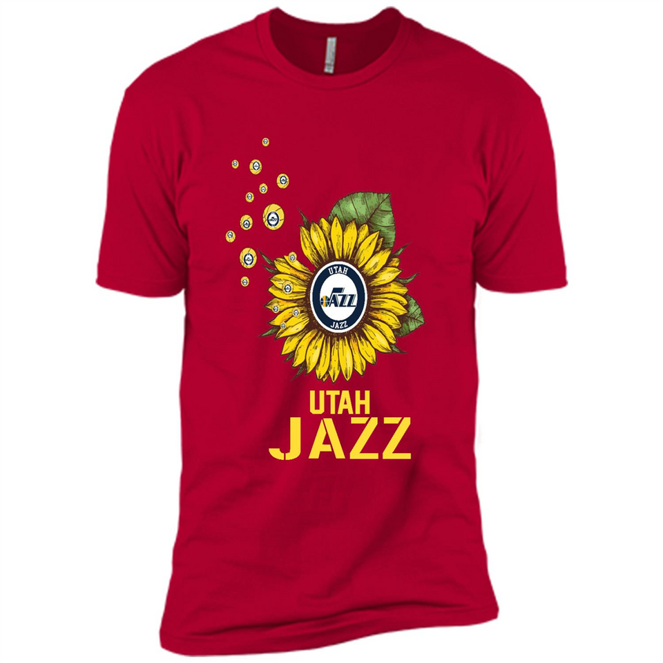 Utah Jazz Basketball Sunflower