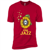 Utah Jazz Basketball Sunflower