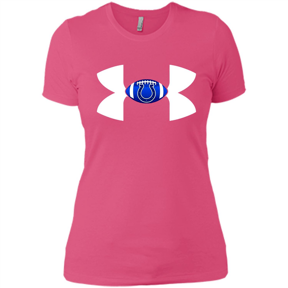 Indianapolis Colts Under Armour Logo - Ladies' Boyfriend T-Shirt