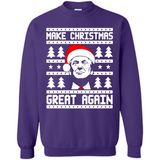 Fabulous Make Christmas Great Again Trump Ugly Christmas - Sweatshirt