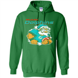 Grumpy Santa Claus Miami Dolphins Football Team PINGPONG
