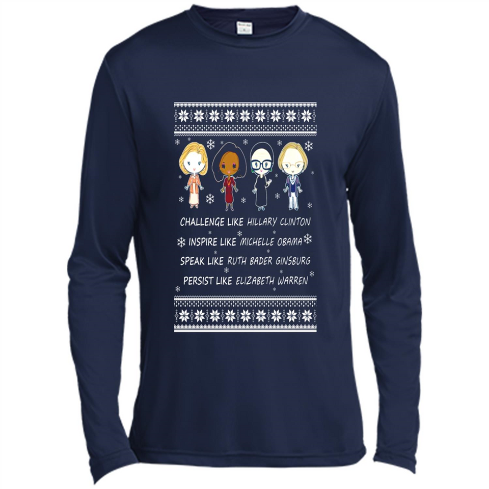 Nasty Women Michelle Hillary Warren Bader Christmas PINGPONG