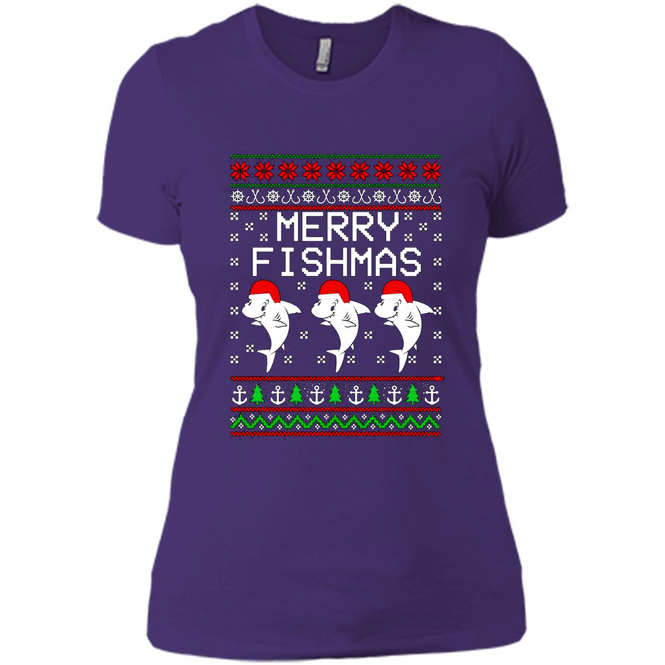 Merry Fishmas Christmas sweatshirt PINGPONG