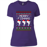 Merry Fishmas Christmas sweatshirt PINGPONG