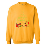 Snoopy Merry Christmas with Christmas tree T-Shirt - Sweatshirt