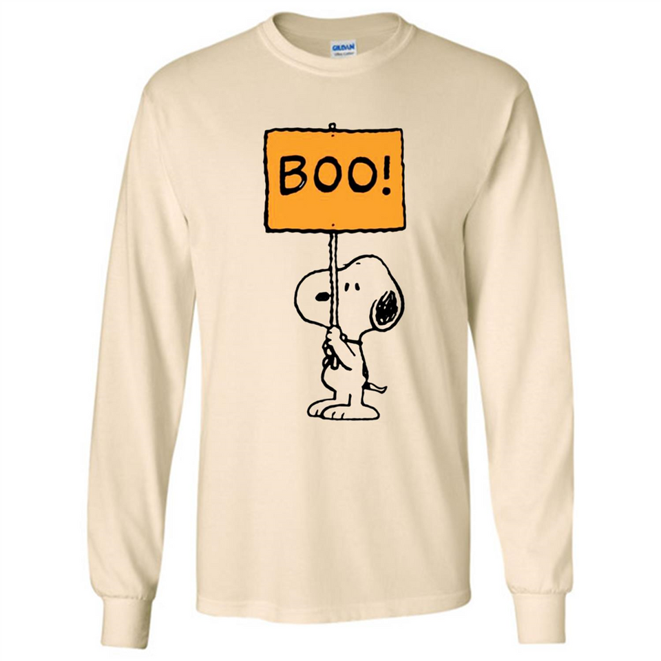 Halloween Snoopy Boo - Long Sleeve T-Shirt