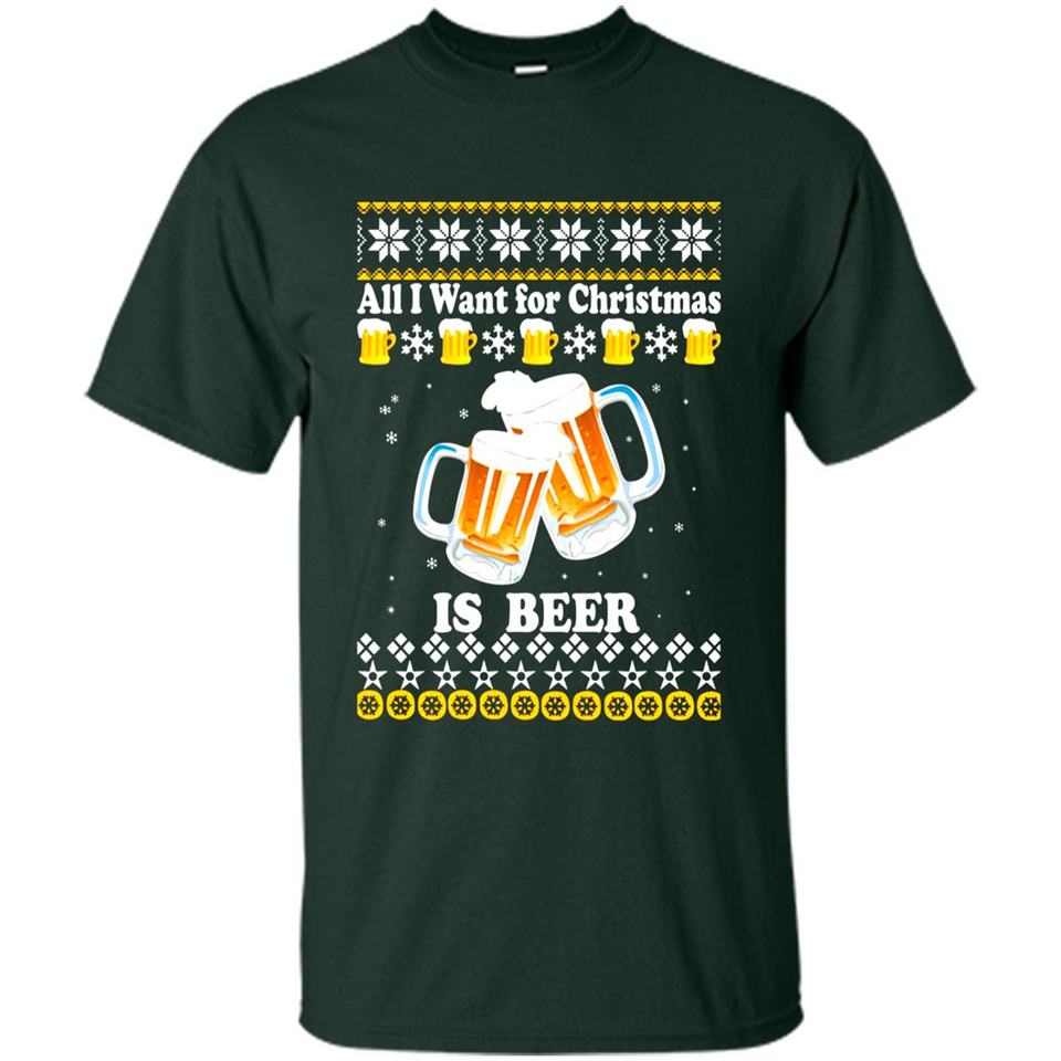 All I want for Christmas is Beer Sweater PINGPONG