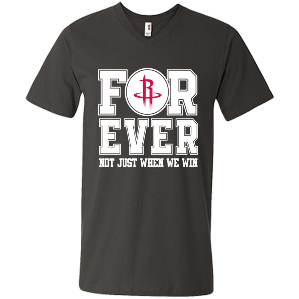 Houston Rockets Forever For ever not just when we win - Men's V-Neck