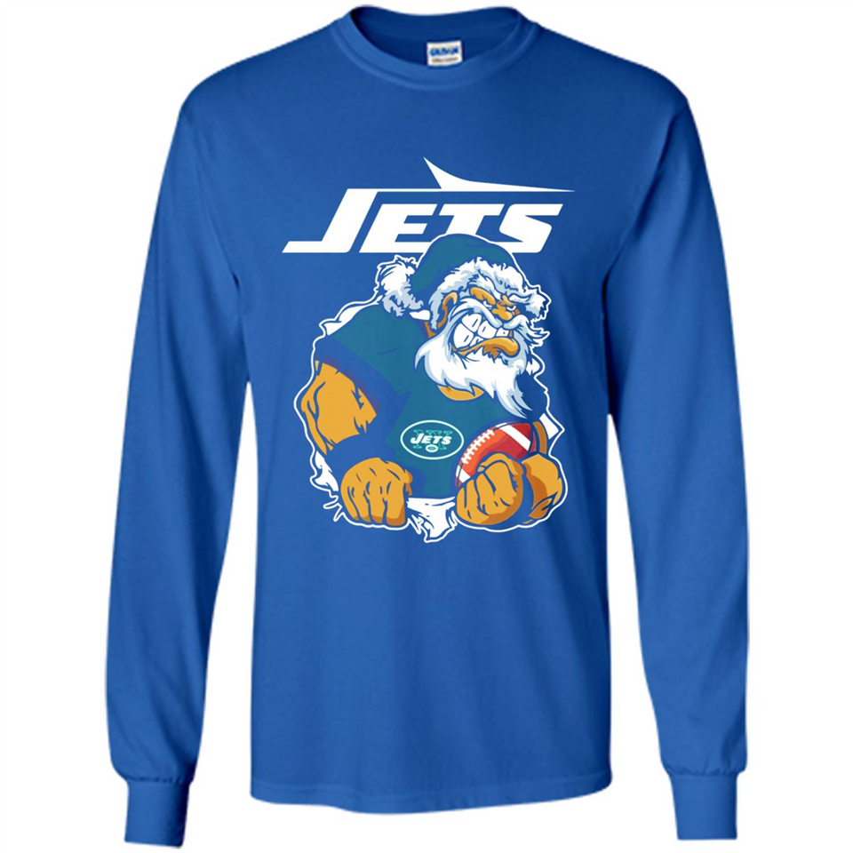 Grumpy Santa Claus Jets Football Team PINGPONG