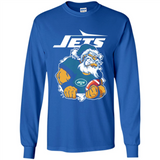 Grumpy Santa Claus Jets Football Team PINGPONG