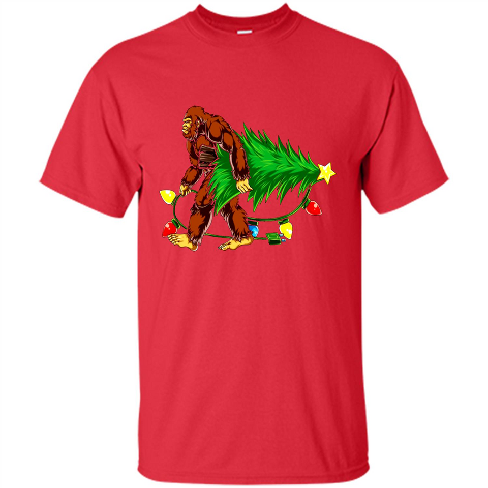 Hugging Christmas Tree Bigfoot PING PONG