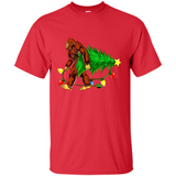 Hugging Christmas Tree Bigfoot PING PONG