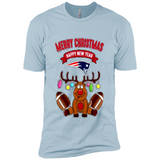 New England Patriots NFL Reindeer Funny Merry Christmas And Happy New Year